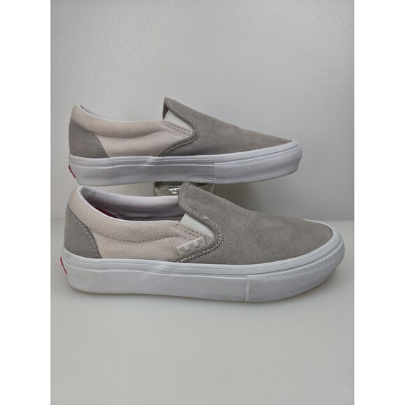 VANS Skate Slip-On Shoe Suede Canvas Pop Cush Duracap Men's 3.5 or Women's 5 - Picture 1 of 12